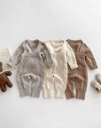 Boys Knit Jumped & Pants Set