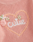 Baby Girl Knit with florals