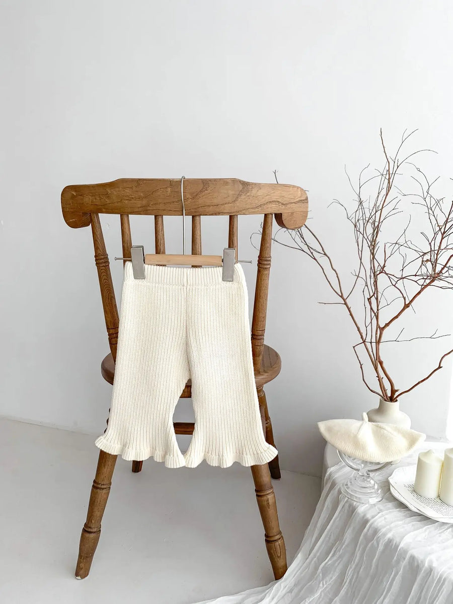 Knit Flare Pants