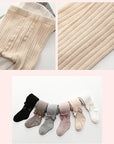 Girls Stockings With Bow
