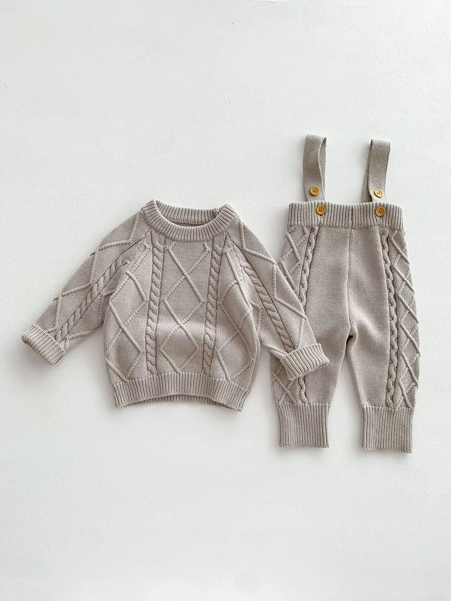 Boys Knit Jumper & Pants Set