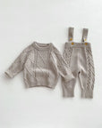 Boys Knit Jumped & Pants Set