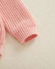 Baby Girl Knit with florals