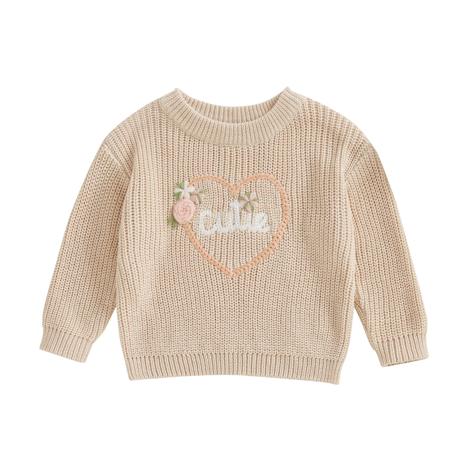 Baby Girl Knit with florals