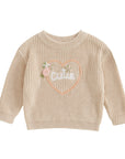 Baby Girl Knit with florals