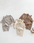 Boys Knit Jumped & Pants Set