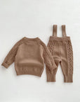 Boys Knit Jumped & Pants Set