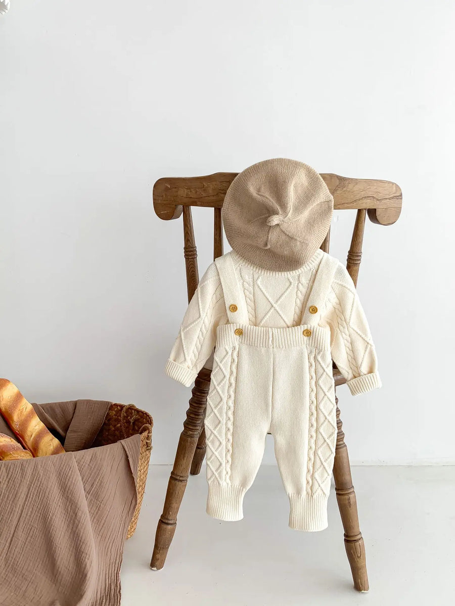 Boys Knit Jumped & Pants Set