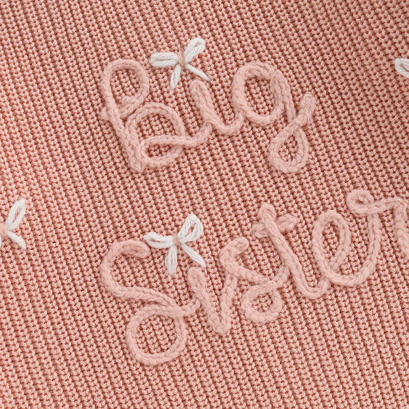 Big Sister Announcement Knit Top