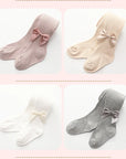 Girls Stockings With Bow