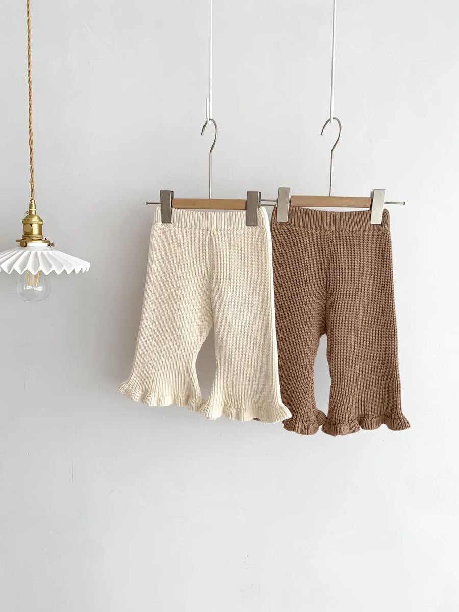 Knit Flare Pants
