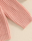 Baby Girl "One" First Birthday Knit