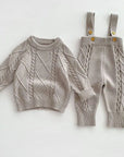Boys Knit Jumped & Pants Set
