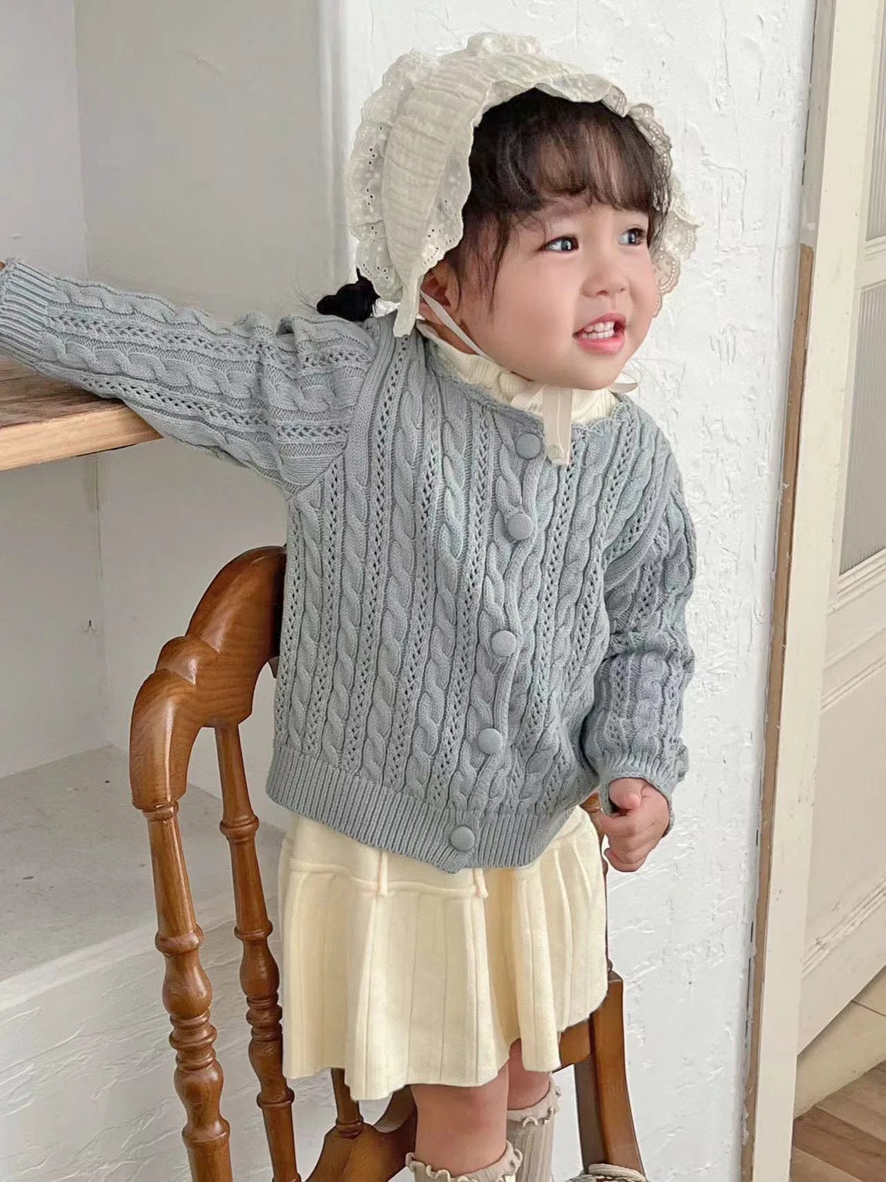 Girl Winter Cardigan