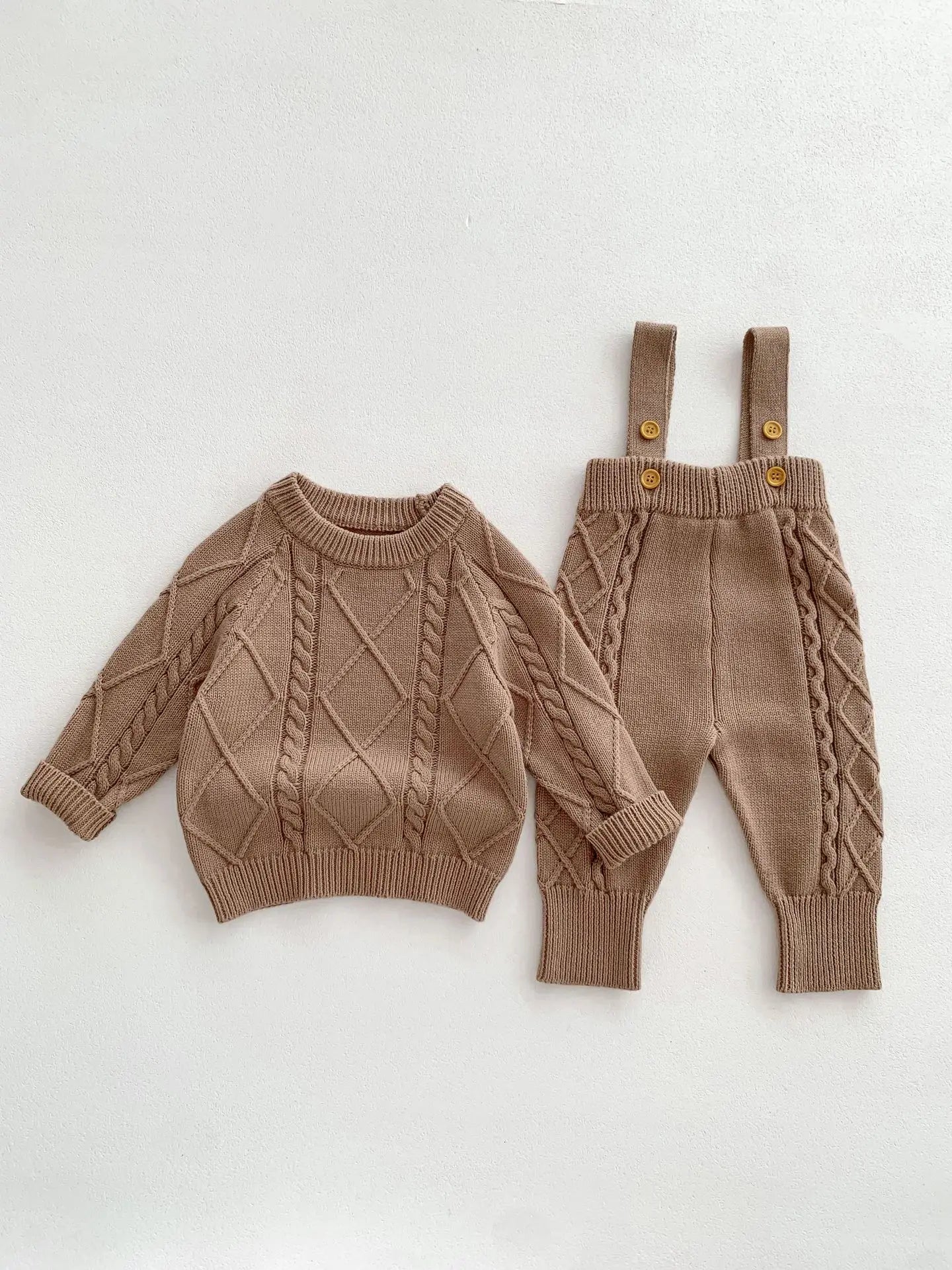 Boys Knit Jumper & Pants Set