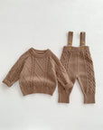 Boys Knit Jumped & Pants Set