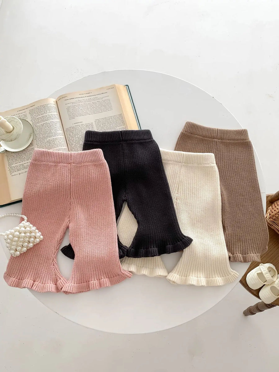Knit Flare Pants