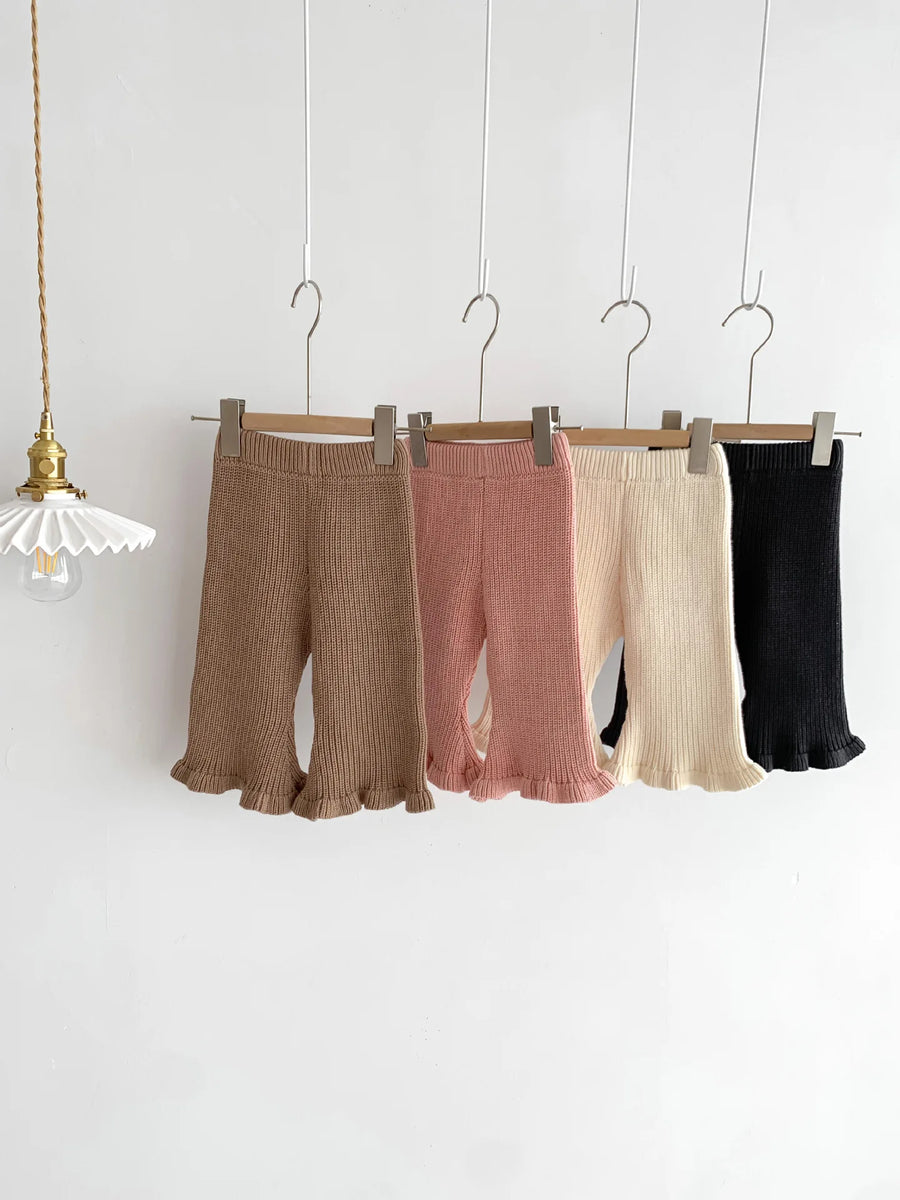 Knit Flare Pants