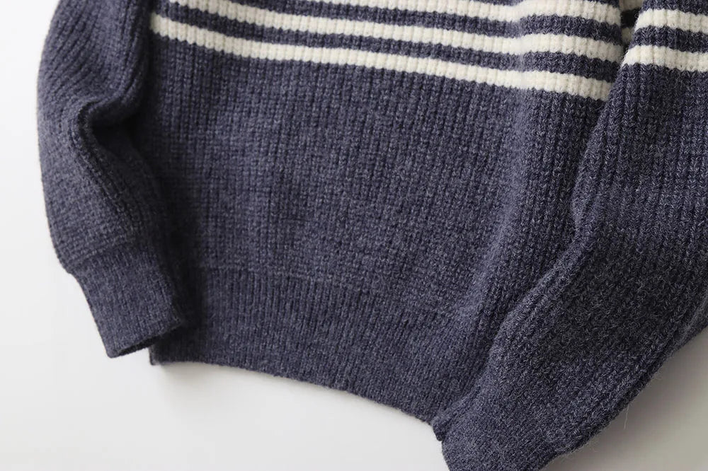Boys Zip Knit