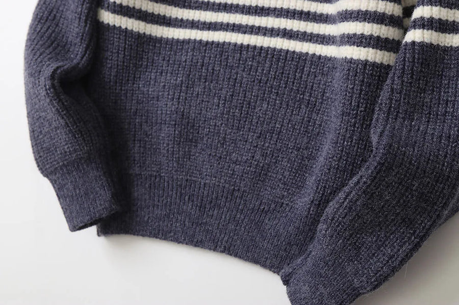 Boys Zip Knit