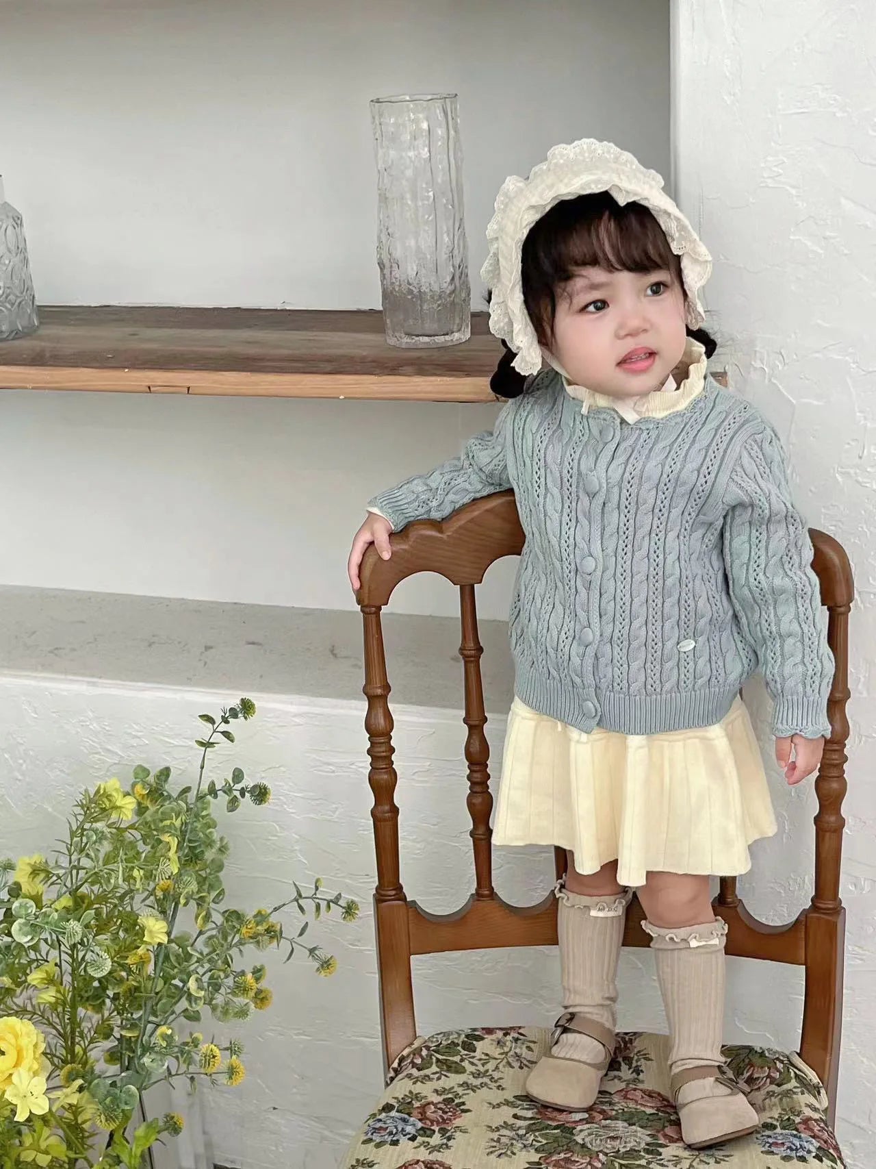 Girl Winter Cardigan