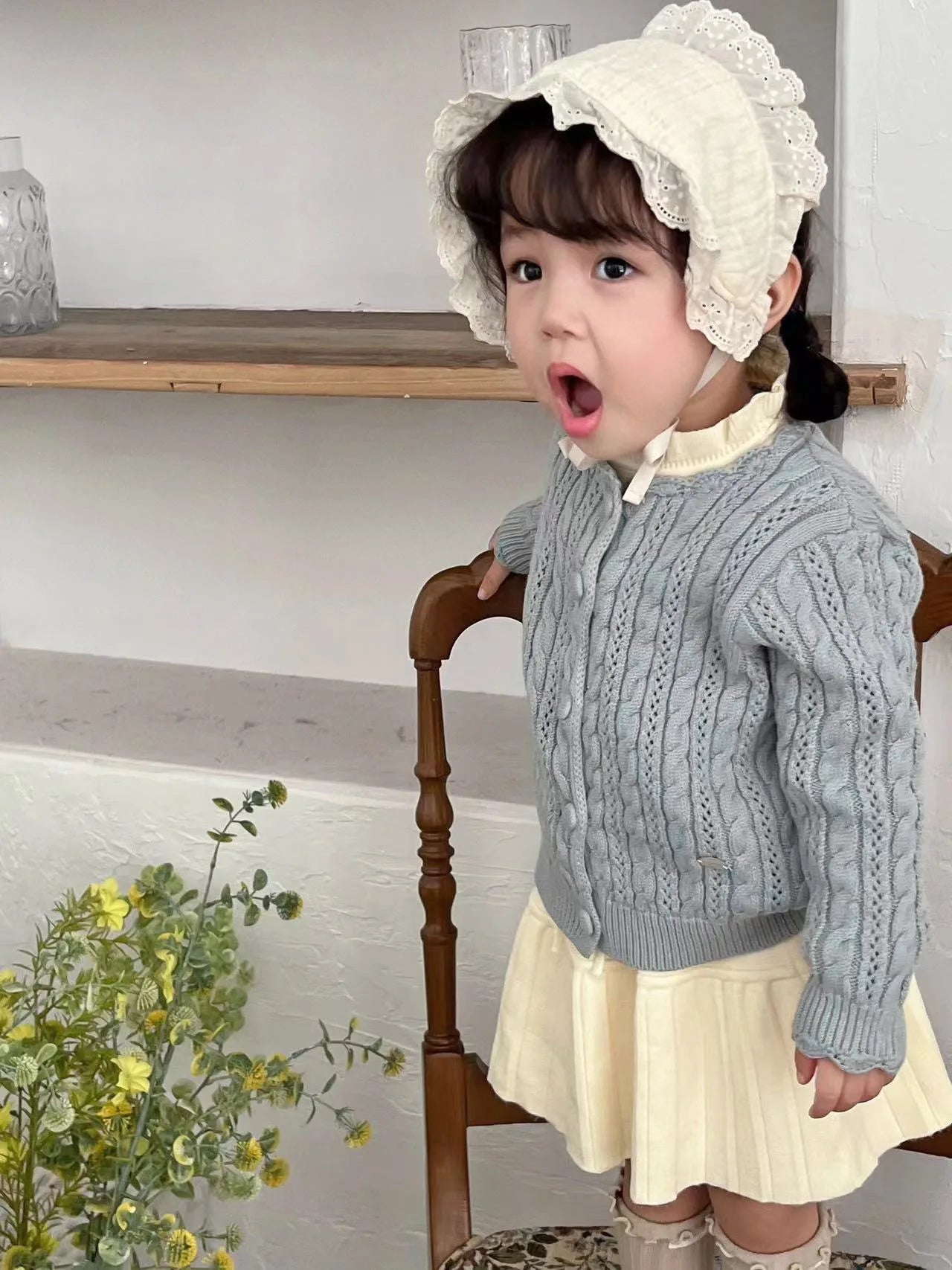 Girl Winter Cardigan