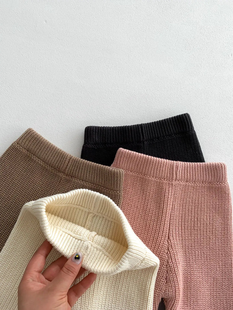 Knit Flare Pants