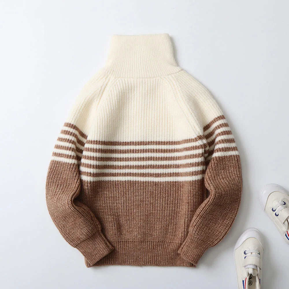 Boys Zip Knit