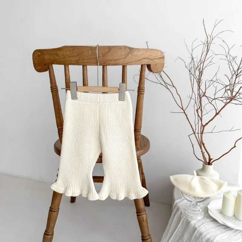 Knit Flare Pants