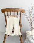 Knit Flare Pants