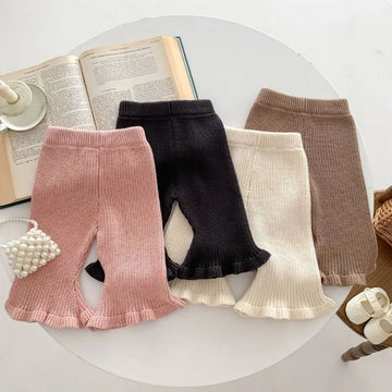 Knit Flare Pants