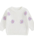 Girls & Baby Floral Knit