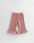 Knit Flare Pants