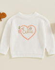 Baby Girl Knit with florals