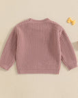 Baby Girl "One" First Birthday Knit