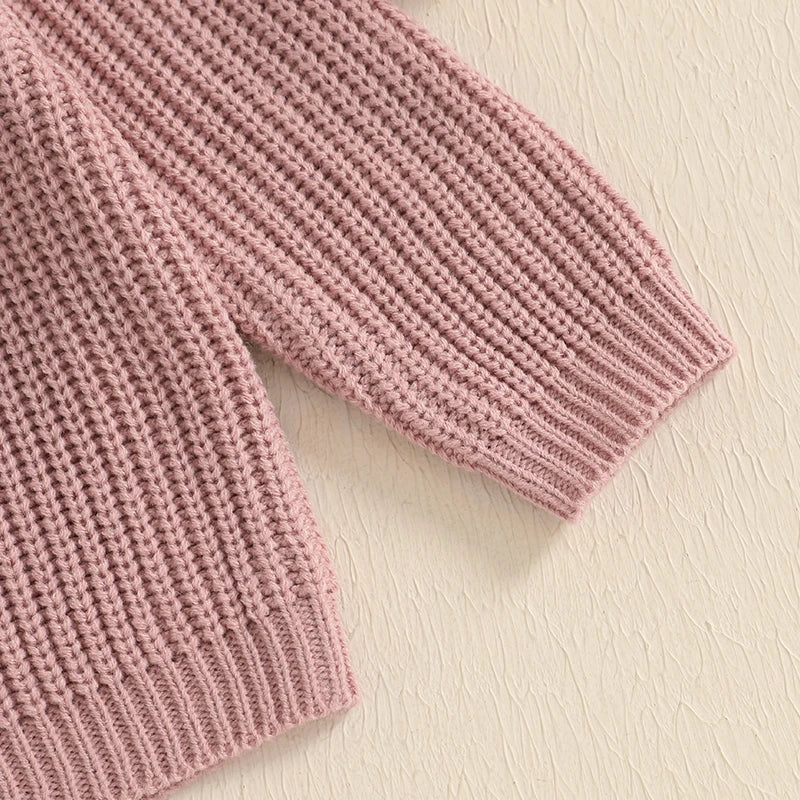 Baby Girl "One" First Birthday Knit