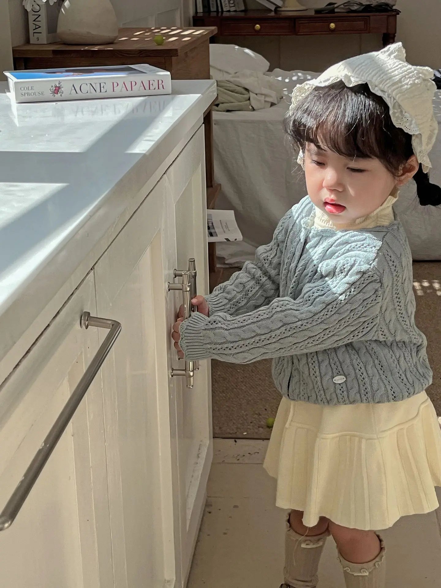 Girl Winter Cardigan