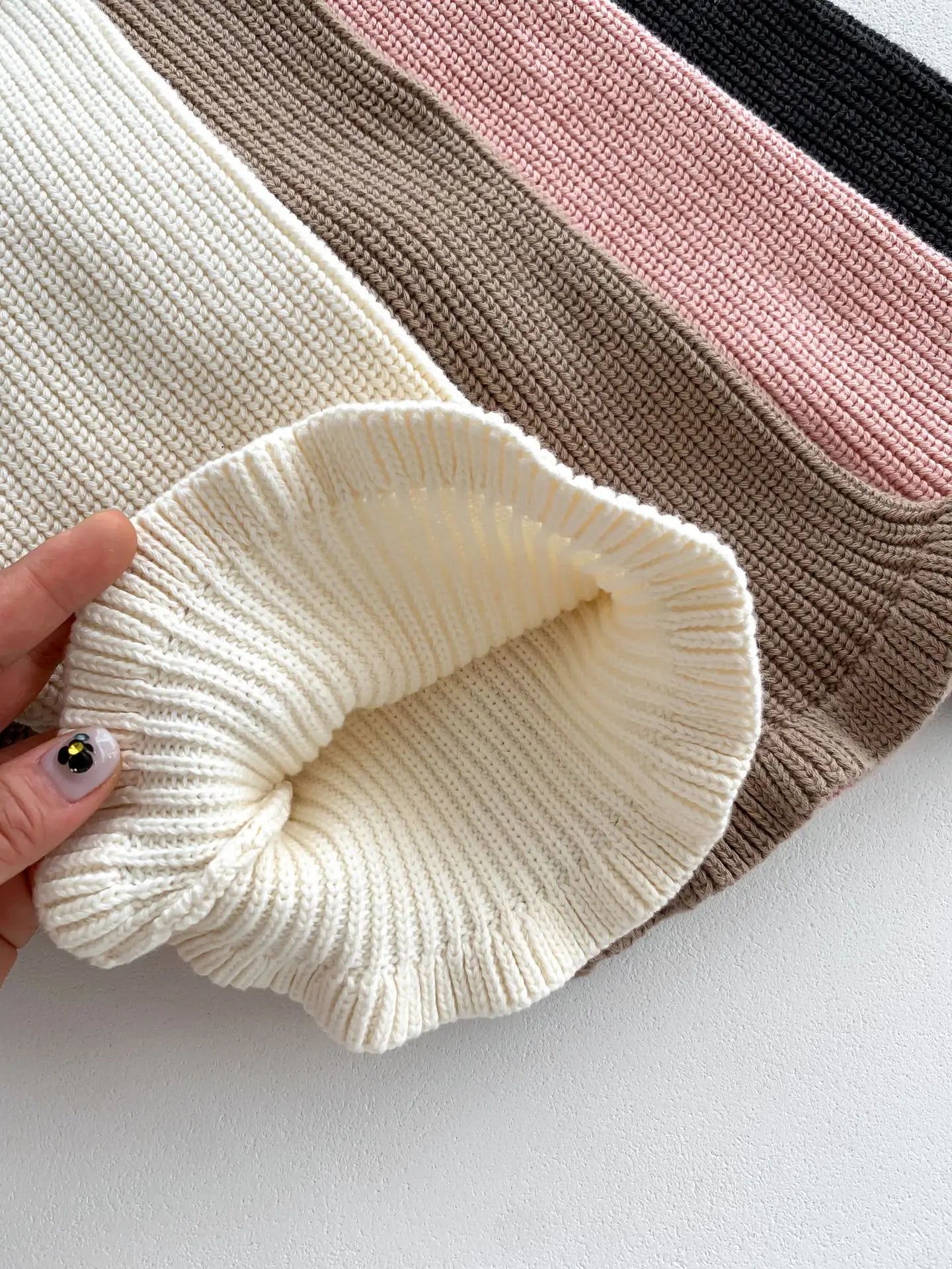 Knit Flare Pants