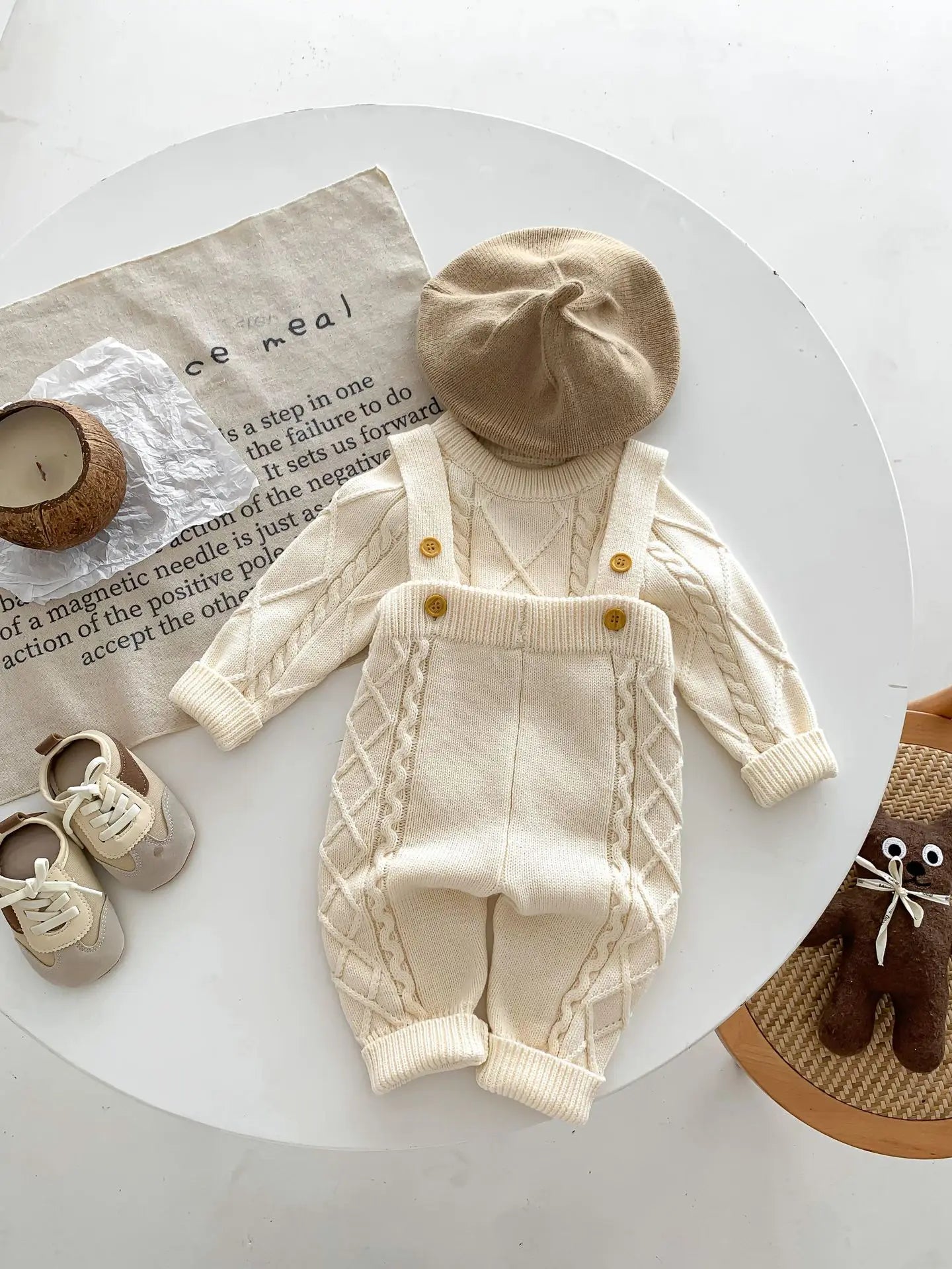 Boys Knit Jumper &amp; Pants Set