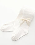 Girls Stockings With Bow