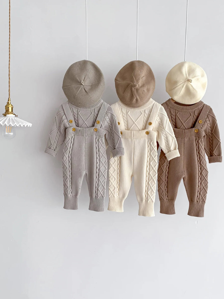 Boys Knit Jumped & Pants Set