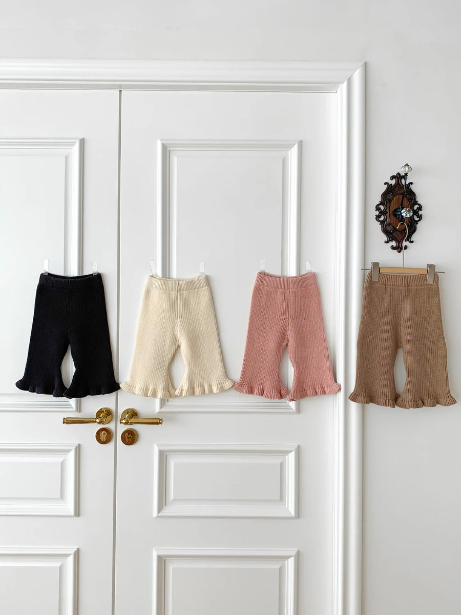 Knit Flare Pants