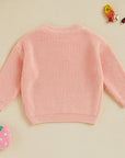 Baby & Toddler Strawberry Embroidered Knit