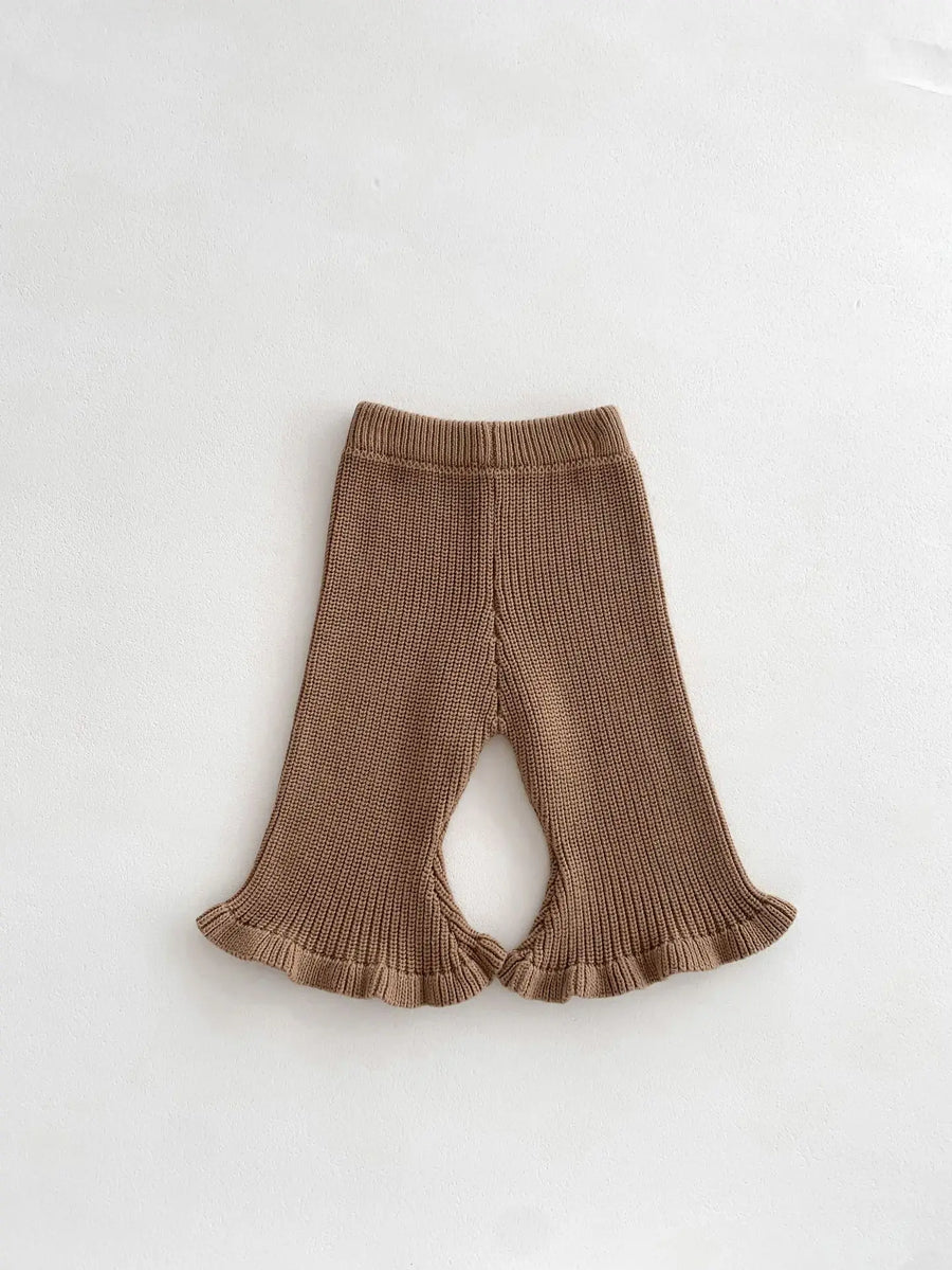 Knit Flare Pants
