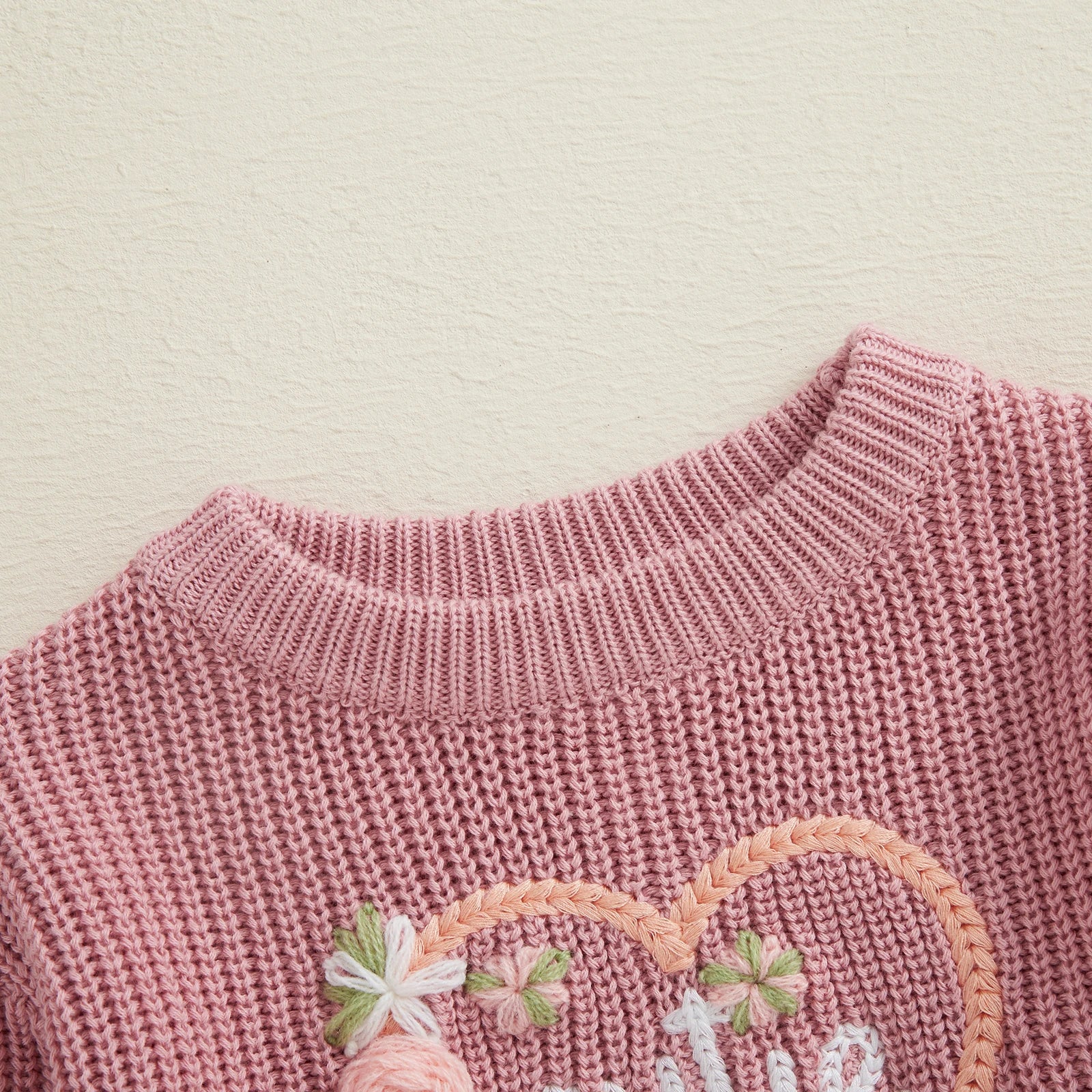 Baby Girl Knit with florals