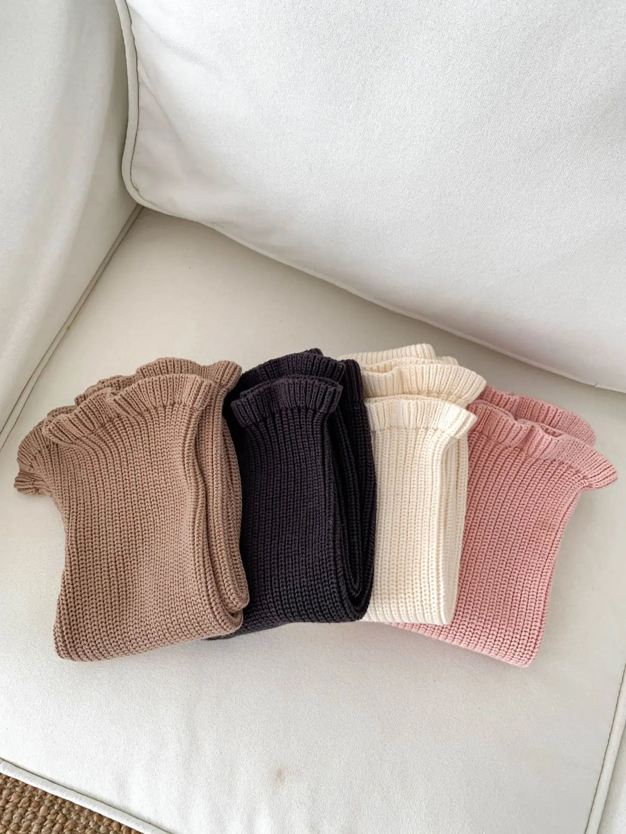 Knit Flare Pants