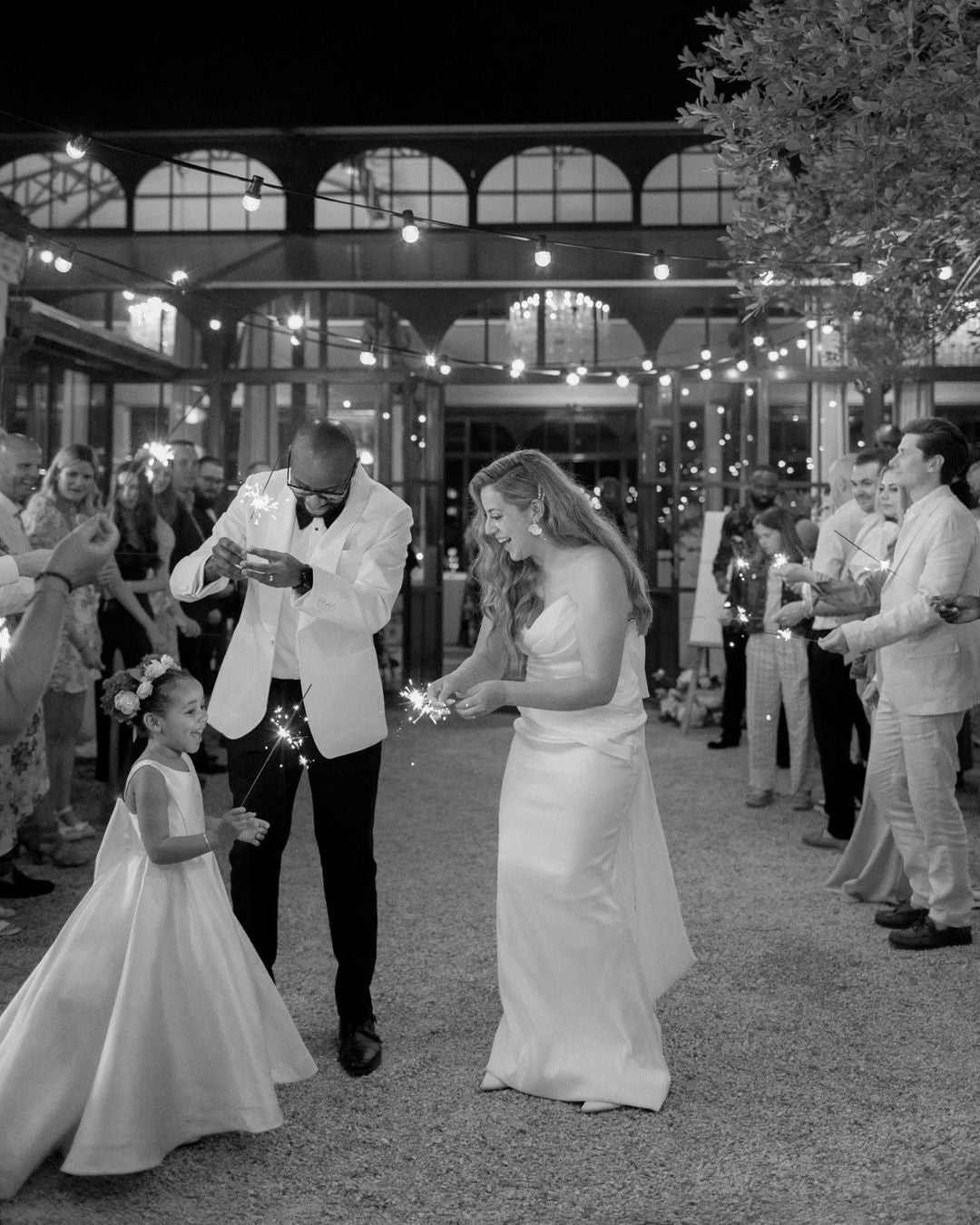 Sophia Mikado Blumenmädchenkleid (Auf Bestellung) Elfenbein