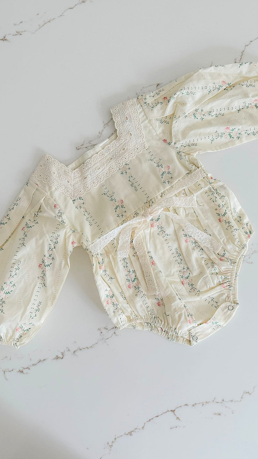 Vintage Rose Romper