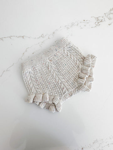 Speckle Knit Bloomers