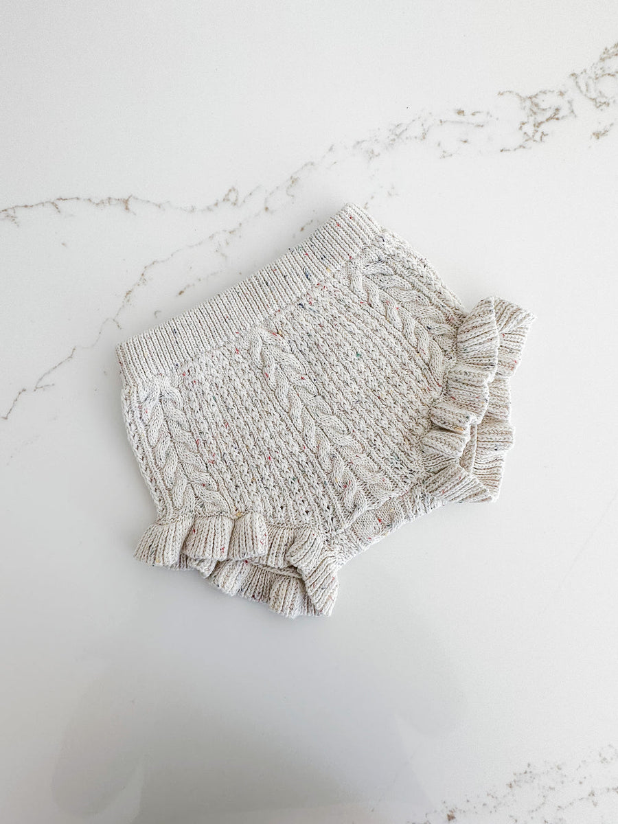 Speckle Knit Bloomers